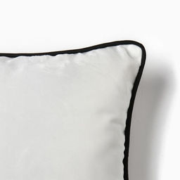 Наволочка декоративная Этель Кант, 45х45, цвет белый, велюр (100% пэ)  фото 3