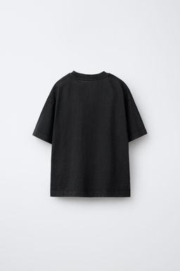 CAMISETA EFECTO LAVADO JENNIE RUBY® / Gris antracita - Zara фото 3