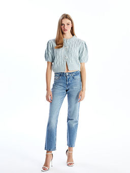 Kurdele Detayl? Balon Kollu Prenses Kazak