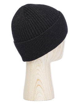 Шапка муж. каш+шерсть+виск LB-N88123 black melange - Labbra фото 2