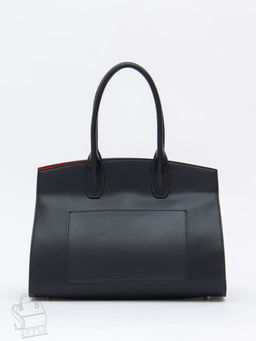 Сумка женская кожаная 1049M black Polina&Eiterou