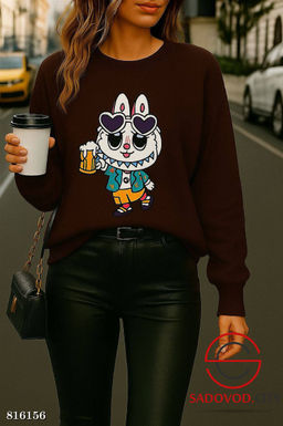 Кофта женская с рисунком - Bruno фото 2