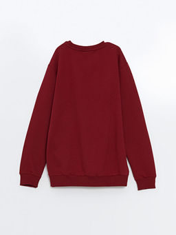 Bisiklet Yaka Erkek ?ocuk Sweatshirt - Waikiki фото 3