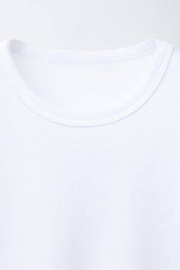 PACK DOS CAMISETAS MANGA CORTA / Blanco - Zara фото 4