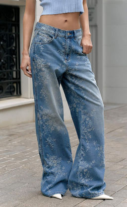 Джинсы P612-0165 l.blue
