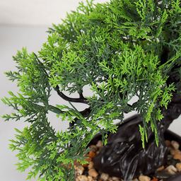 Цветочная композиция Бонсай 27х10х22 см / ZH-011 /уп 12/120/ кашпо + дерево набор - Галеонтрейд фото 5