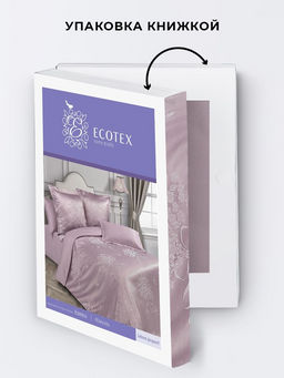 Постельное белье Мануэль Евро + 4 наволочки - Ecotex фото 4