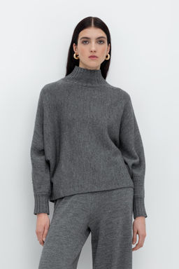 ЕВ 30140/24ш/тем.серый меланж джемпер жен