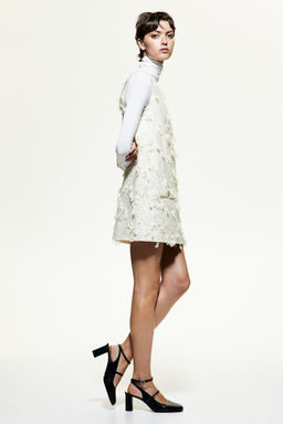 Minivestido en tejido jacquard - H&m фото 4