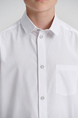 PELICAN, сорочка верхняя для мальчиков, Белый фото 3