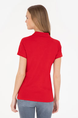 Женская красная базовая футболка Неожиданная скидка в корзине - U.s. polo assn фото 12
