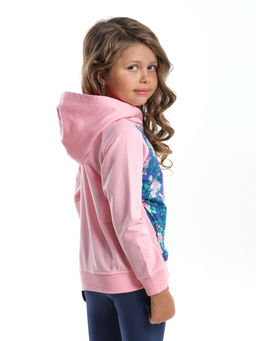 Толстовка для девочки UD 2309 розовый - Mini maxi фото 2