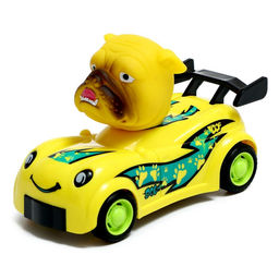 Машина инерционная Животные, вылетает голова при ударе, МИКС - Simaland фото 7