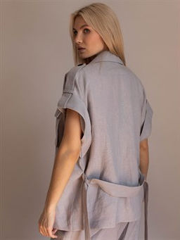 жилет лен - Волтри фото 3