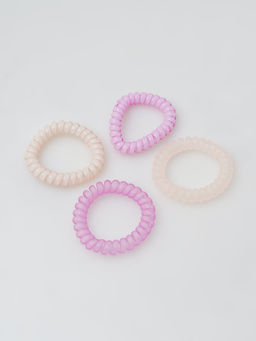 A9966 Набор резинок для волос, 4 шт. РОЗ