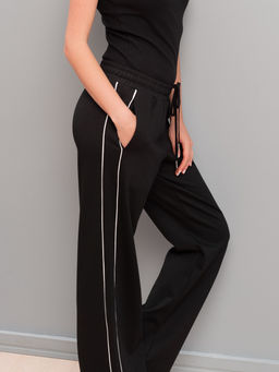 Брюки домашние женские Indefini из вискозы  фото 3