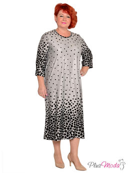 Платье Модель №1808 размеры 44-84 - Plusmoda фото 2