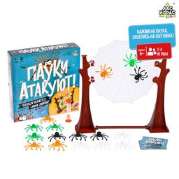 Настольная игра на ловкость и меткость Пауки атакуют