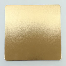 Цена за 5 шт. Подложка для торта усиленная, 30×30 см, золото 2.5 мм
