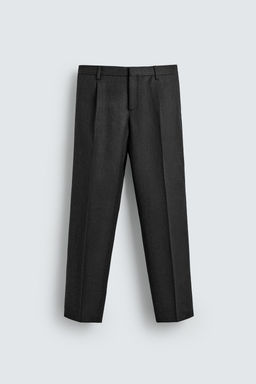 100% WOOL TWILL SUIT TROUSERS AARON LEVINE X ZARA фото 6