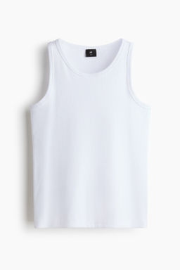 Camiseta sin mangas en canal? Slim Fit - H&m фото 5