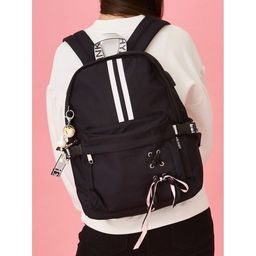 Рюкзак Полоски черный