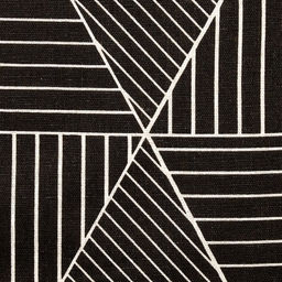 Набор декоративных салфеток Доляна 40х40см 4шт, Тренд черный, 100% пэ  фото 2