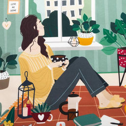 Полотенце Этель Счастье быть дома 40х73 см, 100% хлопок, саржа 190 гр/м2  фото 4