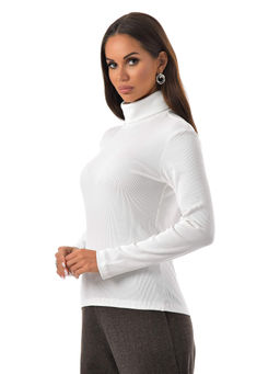 Водолазка в рубчик