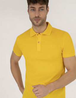 Sar_ Slim Fit Polo Yaka Merserize Ti__rt - Pierre cardin фото 2