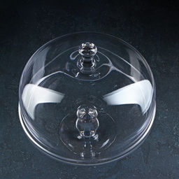 Подставка для торта на ножке со стеклянной крышкой Magistro «Лакомство», 28×28 см