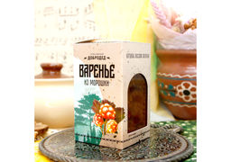 Варенье из Морошки баночка 300 г в коробочке с магнитиком