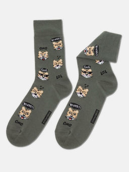 Носки муж.HAPPY 17С-151СП (48/6) - 657 хаки