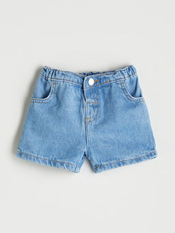 Beli Lastikli Erkek Bebek Jean ?ort