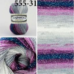 BATIK SILVER PAPATYA - Kamgarn фото 13