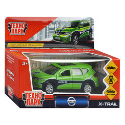 Машина металл Nissan X-Trail Спорт 12см, (открыв. двери) инерц. в коробке