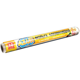 Цена за 2 шт. Фольга алюминиевая пищевая 10м*29см "Azur" 090190