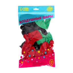 Воздушные шары латексные 12" «Девочка бунтарка», 25 шт.