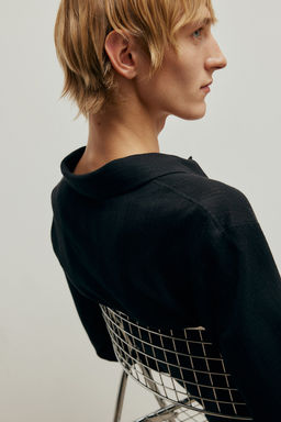 Camisa en punto de encaje Regular Fit - H&m фото 5