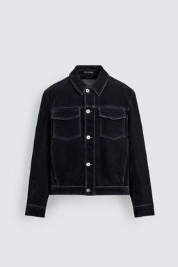 FLOCKED VELVET JACKET - Zara фото 7