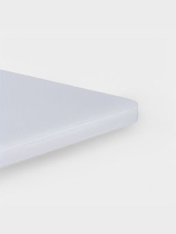 Доска разделочная Доляна «Бастерн», пластик PP, 37×23×0.9 см, белая