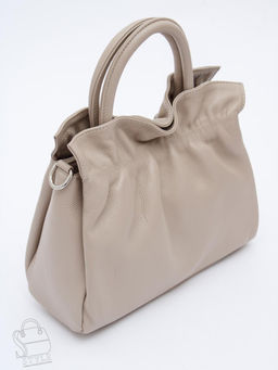 Сумка женская кожаная 8506VG beige Vitelli Grassi