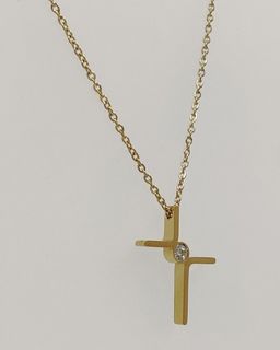 Кулон из стали на цепочке