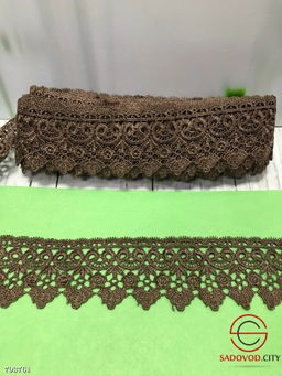 Кружево гипюровое, ширина 6 см, длина 13,5 метр