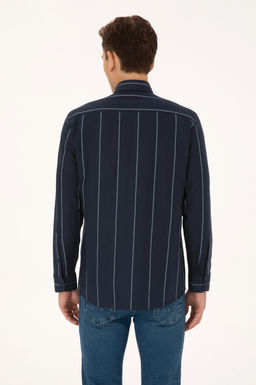 Erkek Lacivert Uzun Kollu G_mlek - U.s. polo assn фото 5