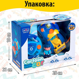 Машинка на пульте управления Полиция, радиоуправление, работает от батареек, МИКС - Simaland фото 5