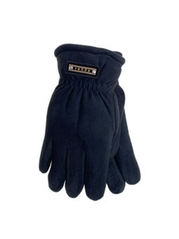 Утеплённые мужские перчатки цвет черный