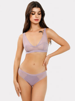 Бюстгальтер женский фиолетовый морской туман 512500