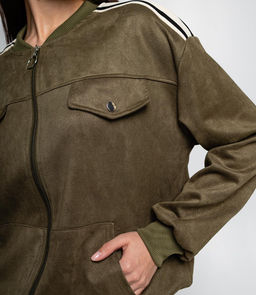 Бомбер #КТ7001 (4), хаки - Dommod фото 5