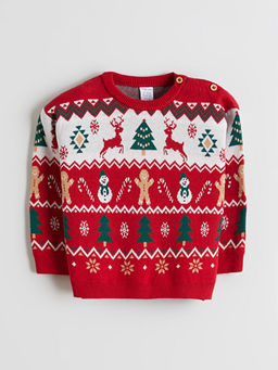 Bisiklet Yaka Uzun Kollu Y?lba?? Temal? Erkek Bebek Tak?m